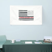 Opa Amerikaanse Vlag Vintage Patriottisch Ontwerp_ Spandoek (Beurs)