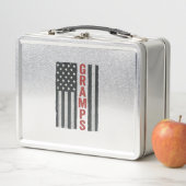 Opa Amerikaanse Vlag Vintage Patriottische Vector_ (In situ)