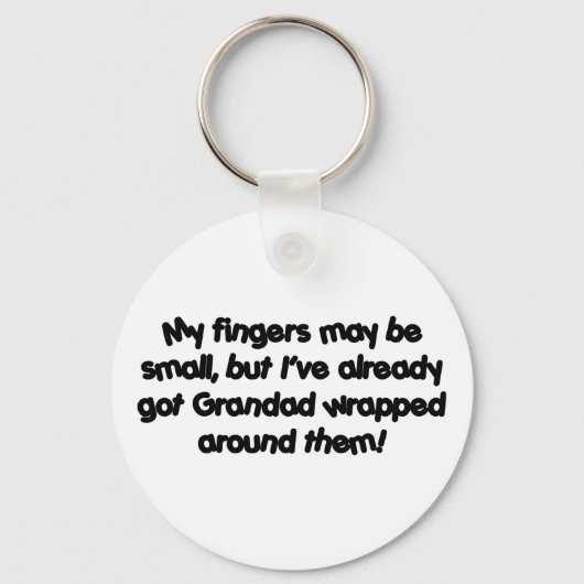 Opa&apo's... gewikkeld. sleutelhanger (Voorkant)