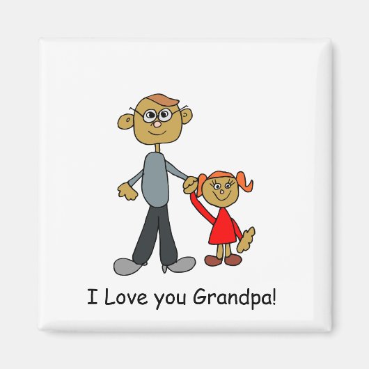 Opa_Art magneet (personaliseren) (Voorkant)