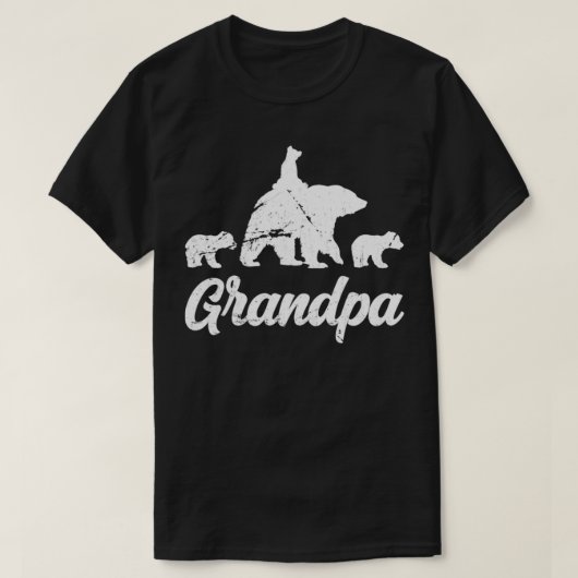 Opa Beer Funny Fathers Day Dada Grandfather Pu T-shirt (Design voorkant)