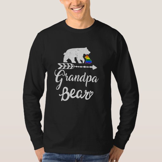 Opa Beer Lgbt Lgbetq Rainbow Pride Gay Lesbian T-shirt (Voorkant)
