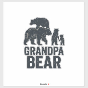 Opa Beer Vintage Gravure Familie Beer Shirt D Sticker