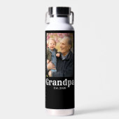 Opa begon geschatte gewoonte jaar waterfles (Voorkant)