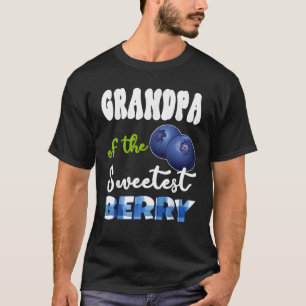 Opa Berry 1e verjaardag Blueberry Theme Sweetes T-shirt