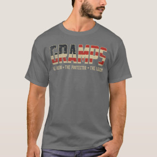 Opa Beschermer Held Legende USA Vlag Opa Vader T-shirt