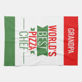 Opa - Beste Pizzakok ter Wereld Theedoek (Horizontaal)