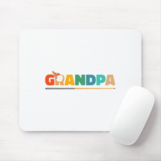 Opa biljart zwembad Cue 8-ll Billard - Biljart Muismat (Met muis)