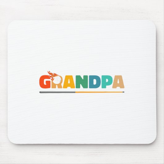 Opa biljart zwembad Cue 8-ll Billard - Biljart Muismat (Voorkant)