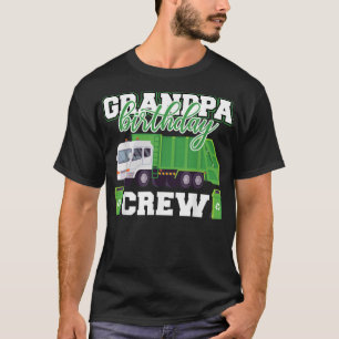 Opa Birthday Crebage Truck Family Matchin T-shirt