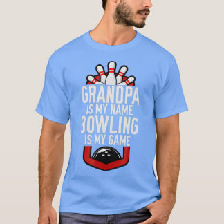 Opa Bowling Bowling Grandpa T T-shirt