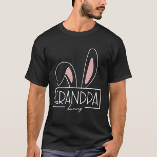 Opa Bunny Kostuum Ei Hunt Familie Konijn Ooren T-shirt