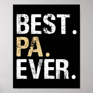 Opa cadeau van kleindochter kleinkind Beste opa Poster