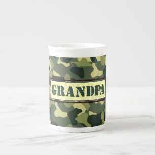 Opa Camo Porselein Kop