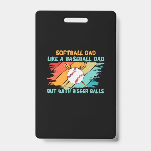 Opa citaten | Baseball vader definitie Badge (Voorzijde)