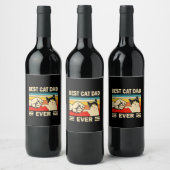 Opa citaten | Beste kattenvader ooit Wijn Etiket (Flessen)