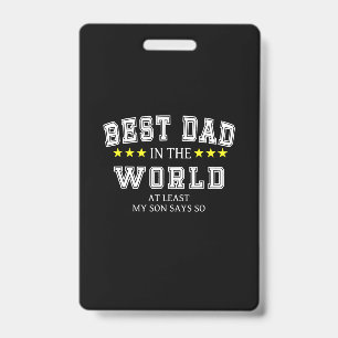 Opa citaten Beste papa van de wereld Badge