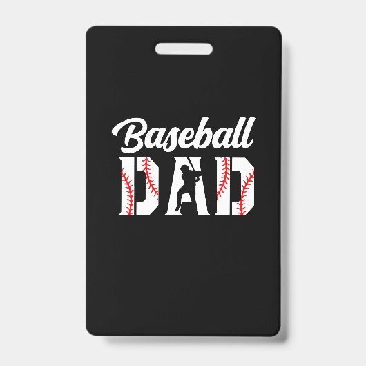 Opa citaten | Honkbal vader Badge (Voorzijde)