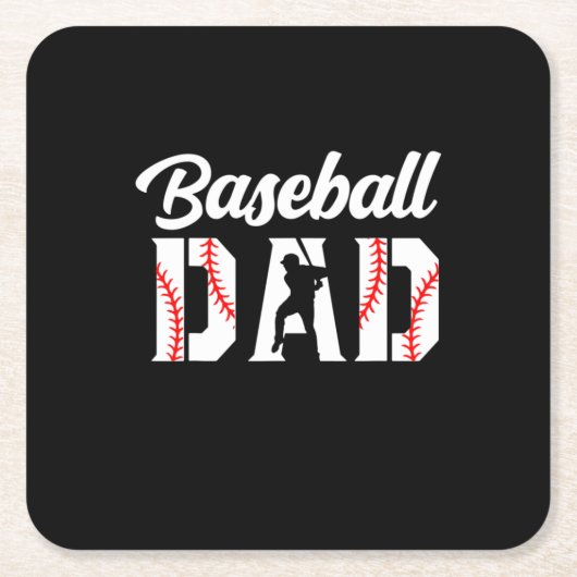 Opa citaten | Honkbal vader Kartonnen Onderzetters (Voorkant)
