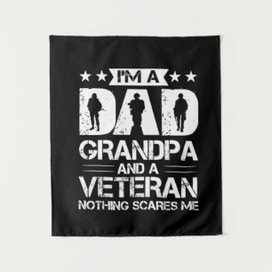 Opa citaten Ik ben een vader en een veteraan Wandkleed