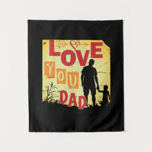 Opa citaten Liefde voor jou Papa Wandkleed
