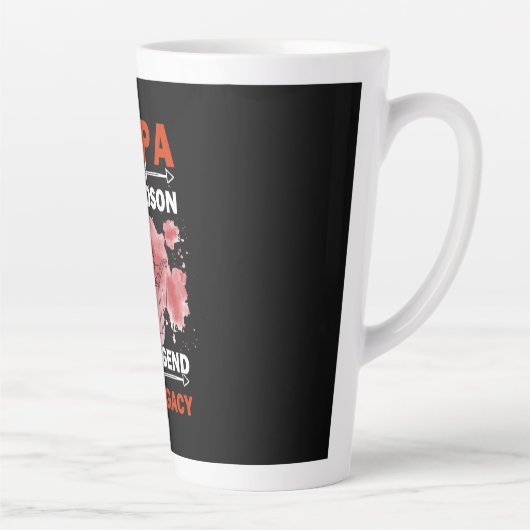 Opa citaten | Opa en kleinzoon Latte Mok (Rechts)