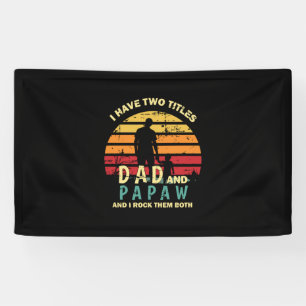 Opa citaten   Papa en Vader Ik Rock Ze Spandoek