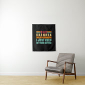 Opa citaten | Vader geweldige opa Wandkleed (In situ)