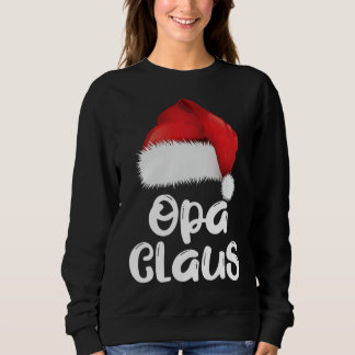 Opa Claus Kerstmis Familie Matching Santa Hat Paja Trui