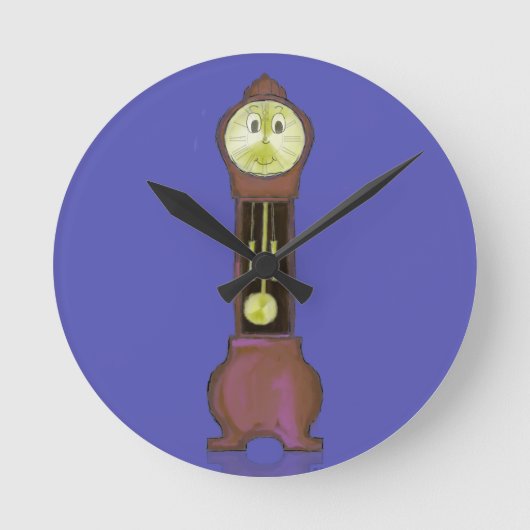 Opa Clock Ronde Klok (Voorkant)