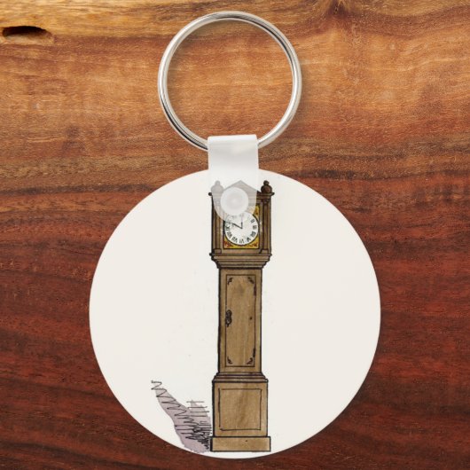 Opa Clock Sleutelhanger (Voorkant)