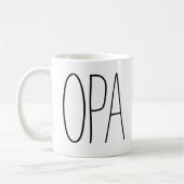 Opa Coffee-Mok Koffiemok (Links)