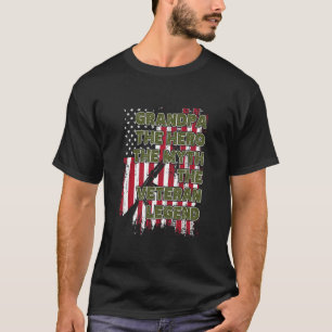 Opa de held de mythe de veteraan legende  t-shirt