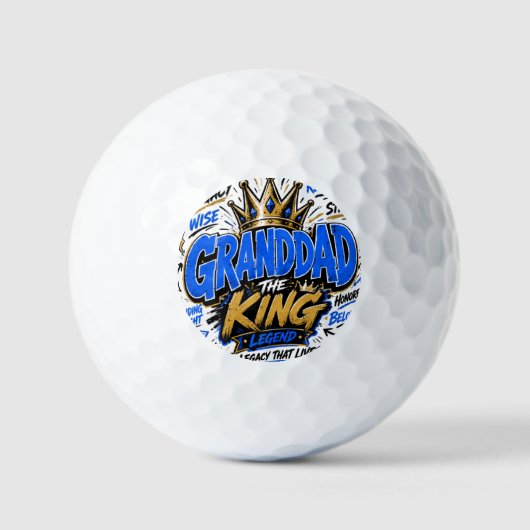 Opa de Koning Golfballen (Voorkant)