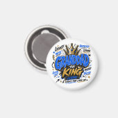 Opa de Koning  Magneet (Voorkant / Achterkant)