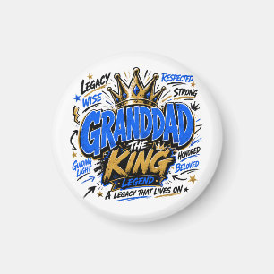 Opa de Koning Magneet