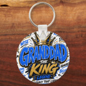 Opa de Koning  Sleutelhanger (Voorkant)