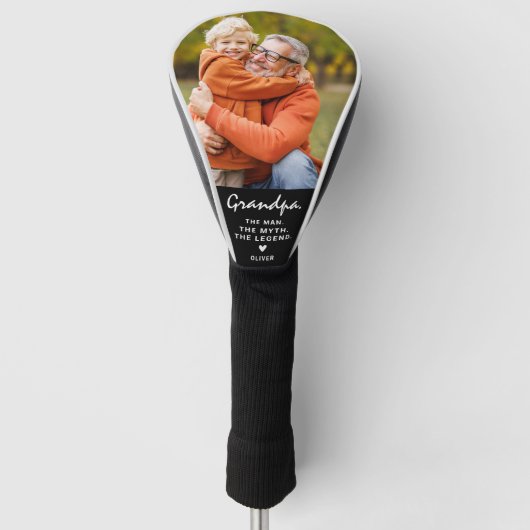 Opa. De man. De mythe. De legende. Foto Golfheadcover (Voorkant)