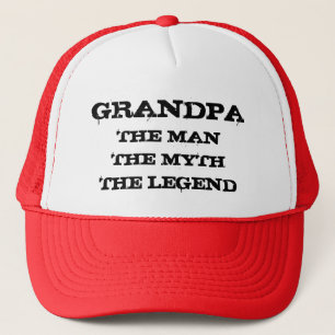 Opa de man de mythe de legende trucker hoed pet