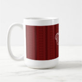 Opa Deep Red Koffiemok (Links)