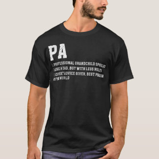 Opa Definitie Opa Grootvader Opa T-shirt