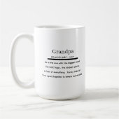Opa definitie, opa vaderdag  koffiemok (Links)