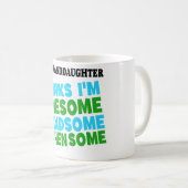 Opa denkt dat opa geweldige is koffiemok (Voorkant rechts)