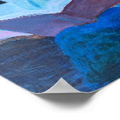 Opa die oud man leest met boek poster (Hoek)