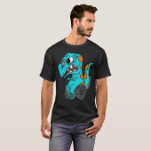 Opa dinosaur art t-shirt (Voorkant volledig)