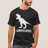 Opa Dinosaurus vaderdag T-shirt (Voorkant)