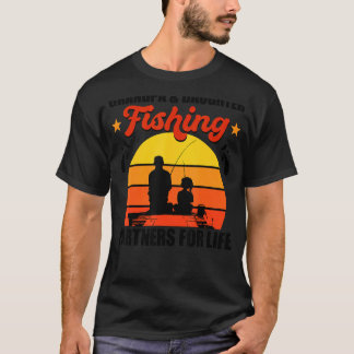 Opa Dochter Vispartner Voor Het Leven Retro Vi T-shirt