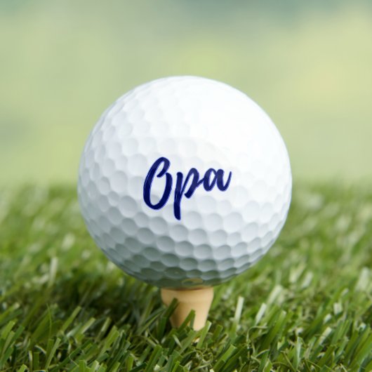 OPA - Duitse opa golfballen (Insitu Shirt)