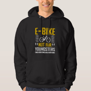 Opa E-BIKES NIET VOOR JONGEREN EBike Grappige E-B Hoodie