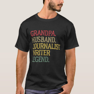 opa echtgenoot journaliste schrijfster legende t-shirt